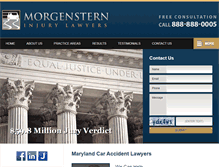 Tablet Screenshot of michaelmorgenstern.com